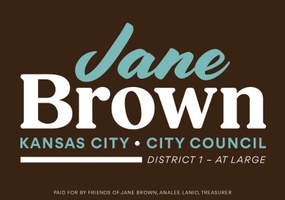 Jane Brown for 1st District