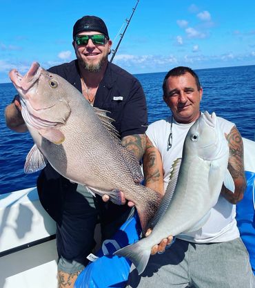 Deep drop fishing charter