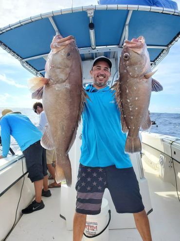 Groupers fishing charter