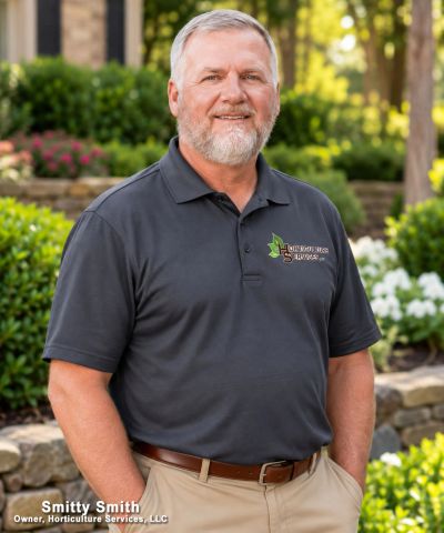 Portrait of Smitty Smith, owner of Horticulture Services, LLC.