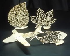 laser works 3d shapes wood personalise creations customise creative innovation