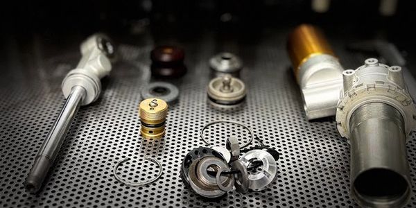 Disassembled Ducati Panigale Shock