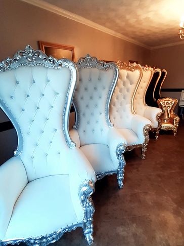 King & Queen Throne Chairs