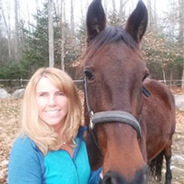 Picture of Lisa with her horse