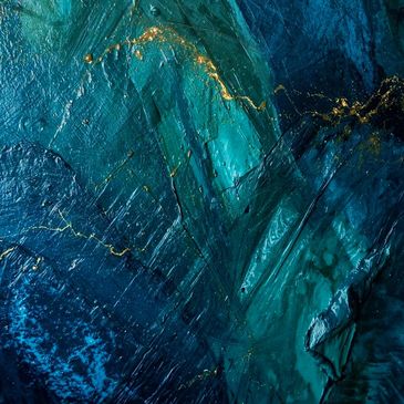 Venetian Plaster color verde y azul