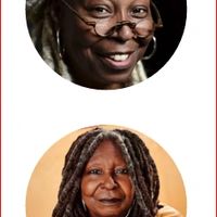 Whoopi Goldberg Inspirational 4pk Collector Buttons