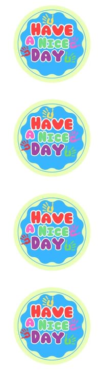 Have a Nice Day 4pk Buttons/Pins (Copy) - Image 2