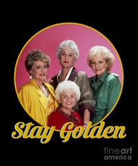 Golden Girls/Anchor Bar 4pk Buttons/Pins. Keep a set, Gift a set.