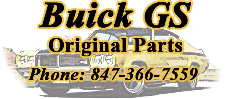 Buick GS Parts: Buick Skylark GS GSX Parts 1970 1971 1972