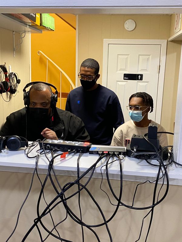 Media Team  Al Garvin, Mahki, Emmanuel