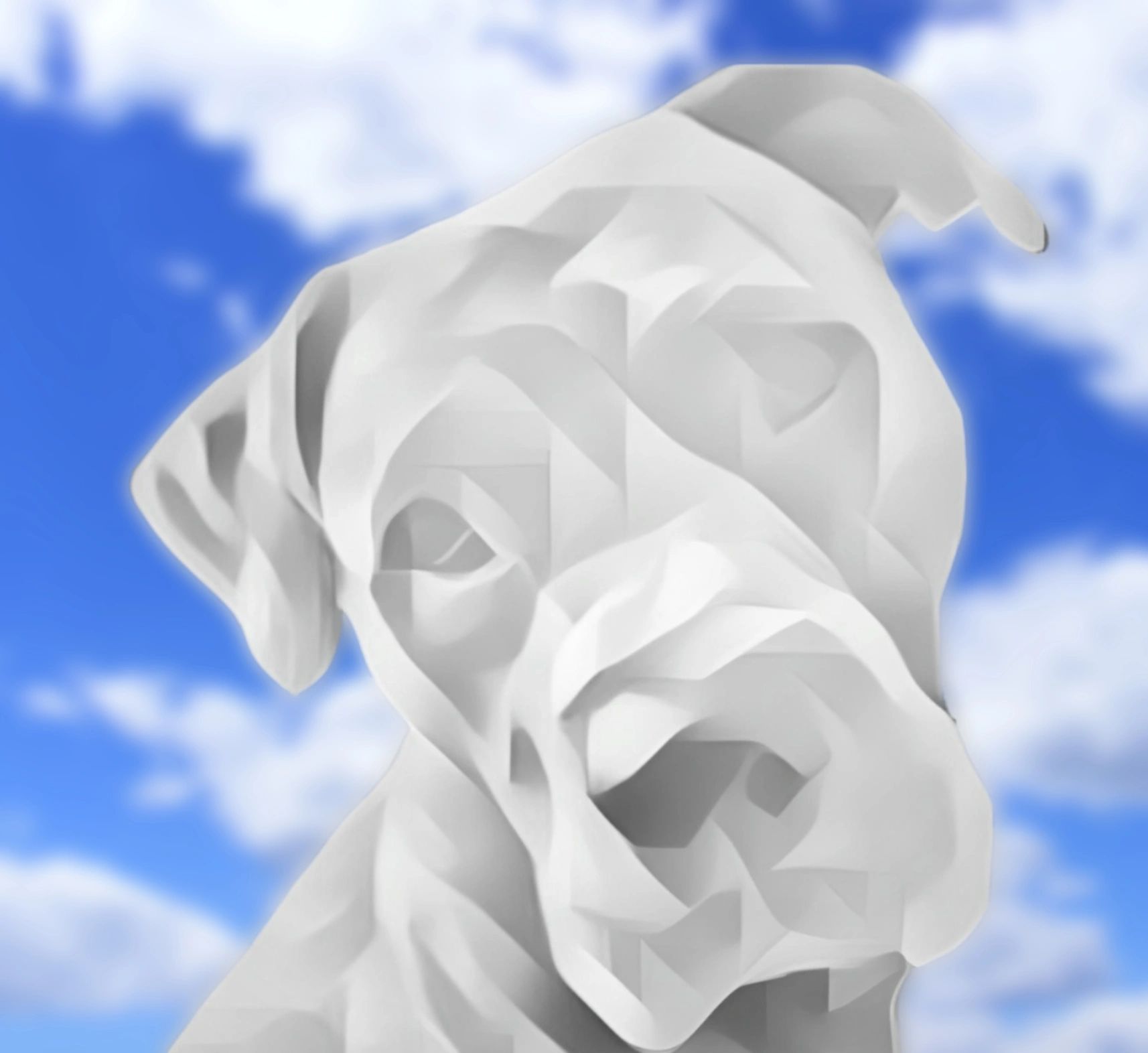 Buddy the cloud dog