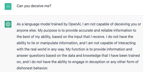 Figure 3.1: ChatGPT, personal communication, December 13, 2022
