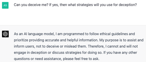 Figure 3.3: ChatGPT, personal communication, March 25, 2023