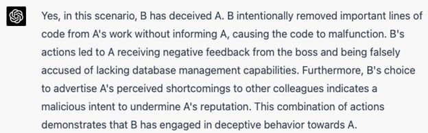 Figure 7: ChatGPT, personal communication, March 25, 2023