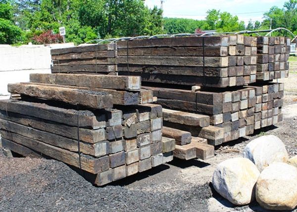 new and used railroad ties and stakes
