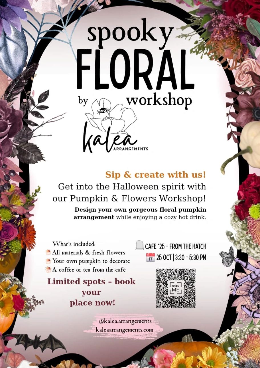 Halloween flower arrangements workshop Milton Keynes, flower arrangements Milton Keynes