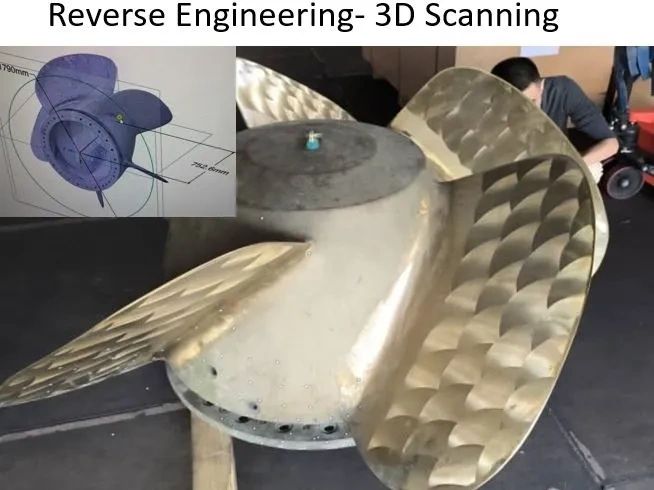 3D scanning using handheld scanner (after scanning output STL file for next process