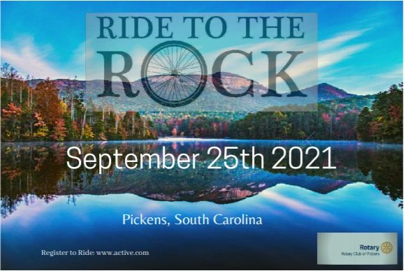 Ride to the Rock
Table Rock
Pickens, SC
Bike SC
SC AND Bike OR Ride
Rotary