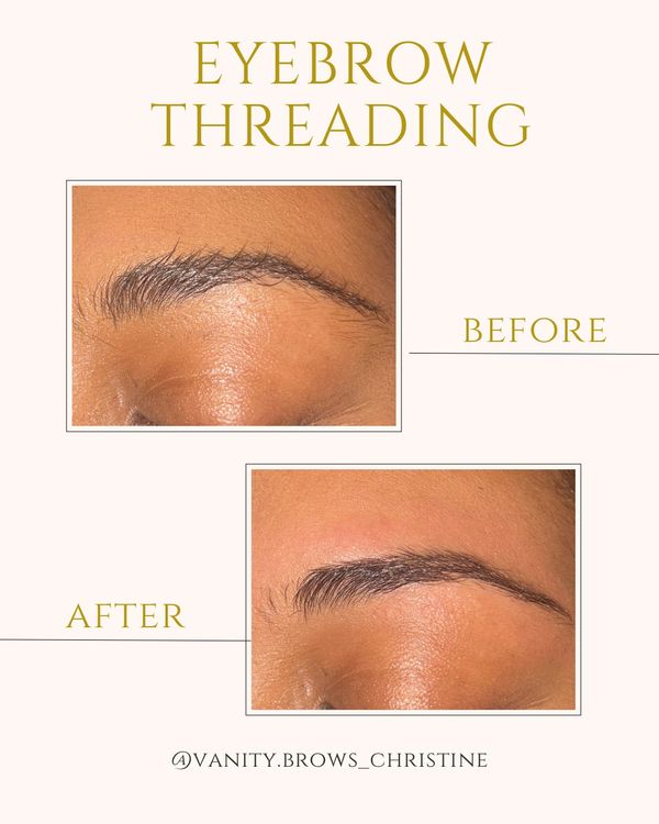 Vanity Eyebrow Threading Thread 300m, Waxing & Tinting