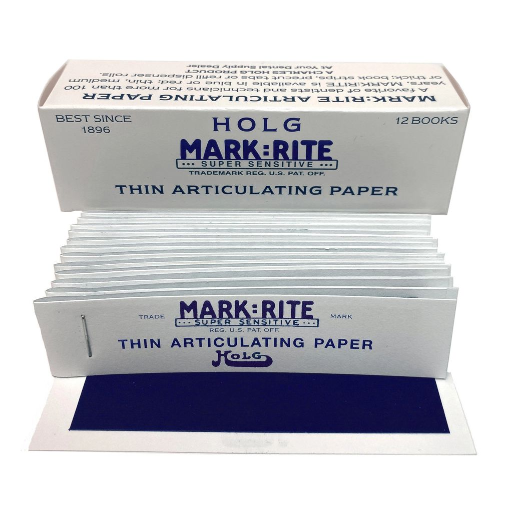 Holg MARK:RITE Articulating paper Blue Thin Books