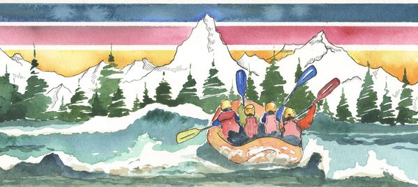 "Glacier Raft"