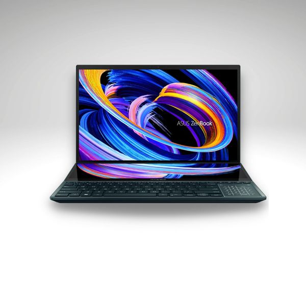 ASUS ZenBook Pro Duo laptop that has two screens