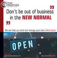 Don't be out of business in the new normal. Marketing Consultant, Creative Marketing, Campaigns. 