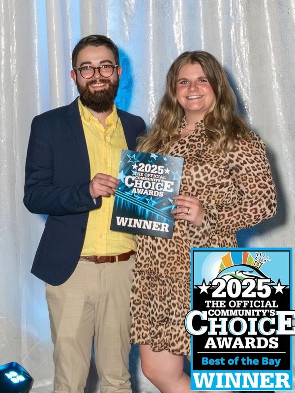 Best of the Bay Winner for Pain Management and first runner up for Chiropractor.