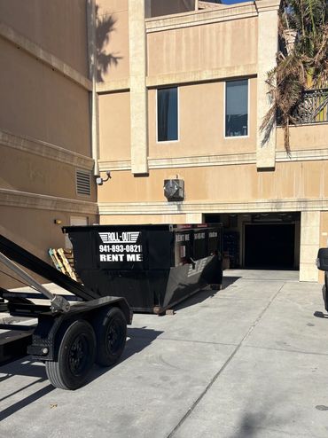 commercial condo lido shores fl 20 yard dumpster rental service