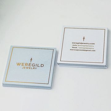 jewelry paper card