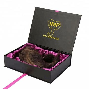 wig cardboard gift box 