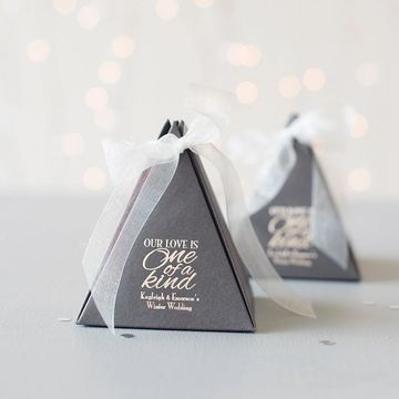 jewelry pyramid paper box 