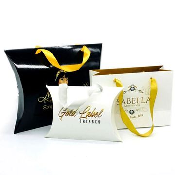 Human hair extension pillow box