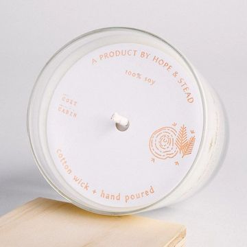 foil candle dust cover