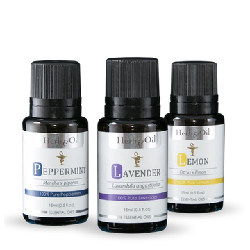 Pure essential oil labels