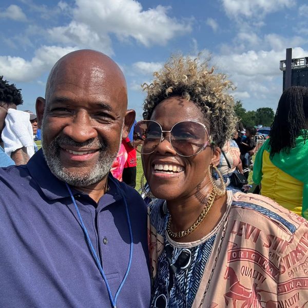 (  interview Latrice Pace  at Radio One Praise N the Park in Houston, Tx and the Pace Family was als