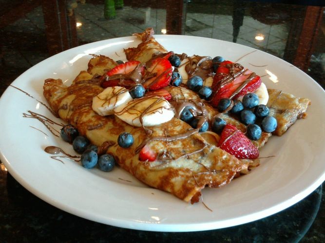 Fruity Nutella Crepes