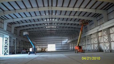 Steel Building, Compressor Building, Industrial Steel Building, Commercial Steel Building