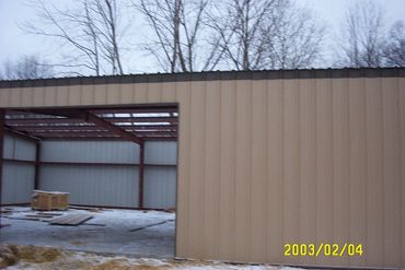 Steel Building, Compressor Building, Industrial Steel Building, Commercial Steel Building