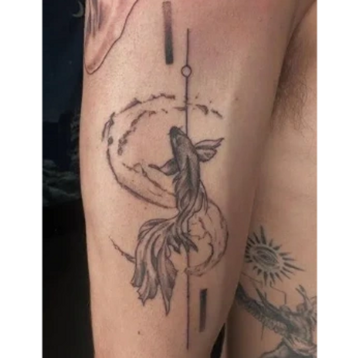 tattoo walkins coi fish 