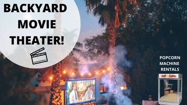 Backyard Movie Screen Rentals