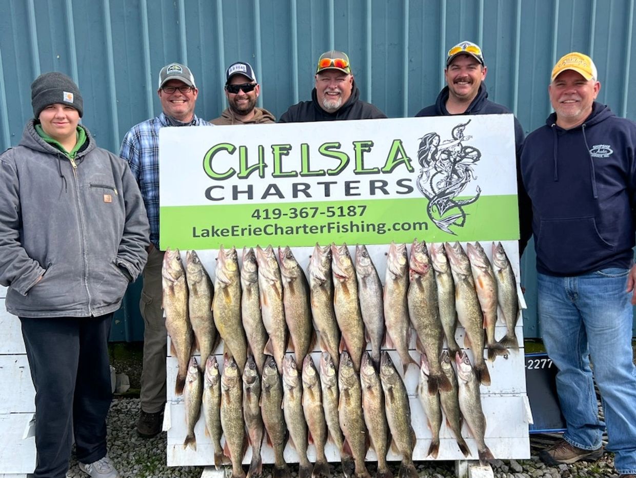 Limit of walleye and some happy customers