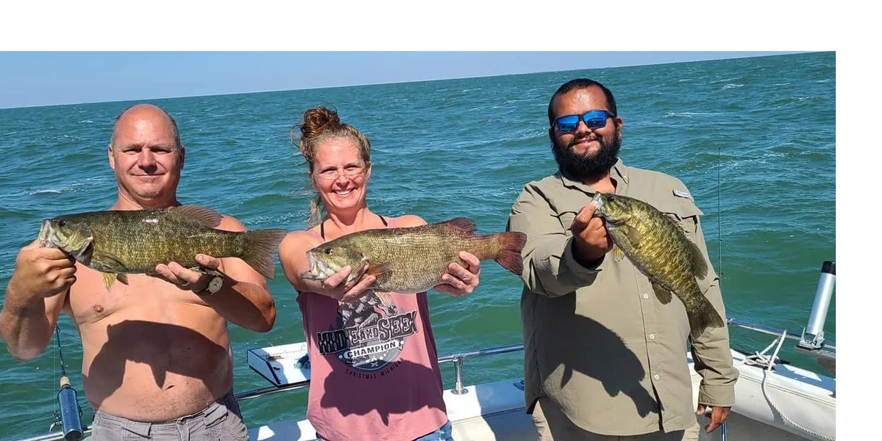 Smallmouth Bass Lake Erie Fishing Charters