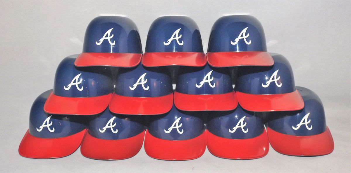 (12) Atlanta Braves Ice Cream Sundae Helmets (free shipping)