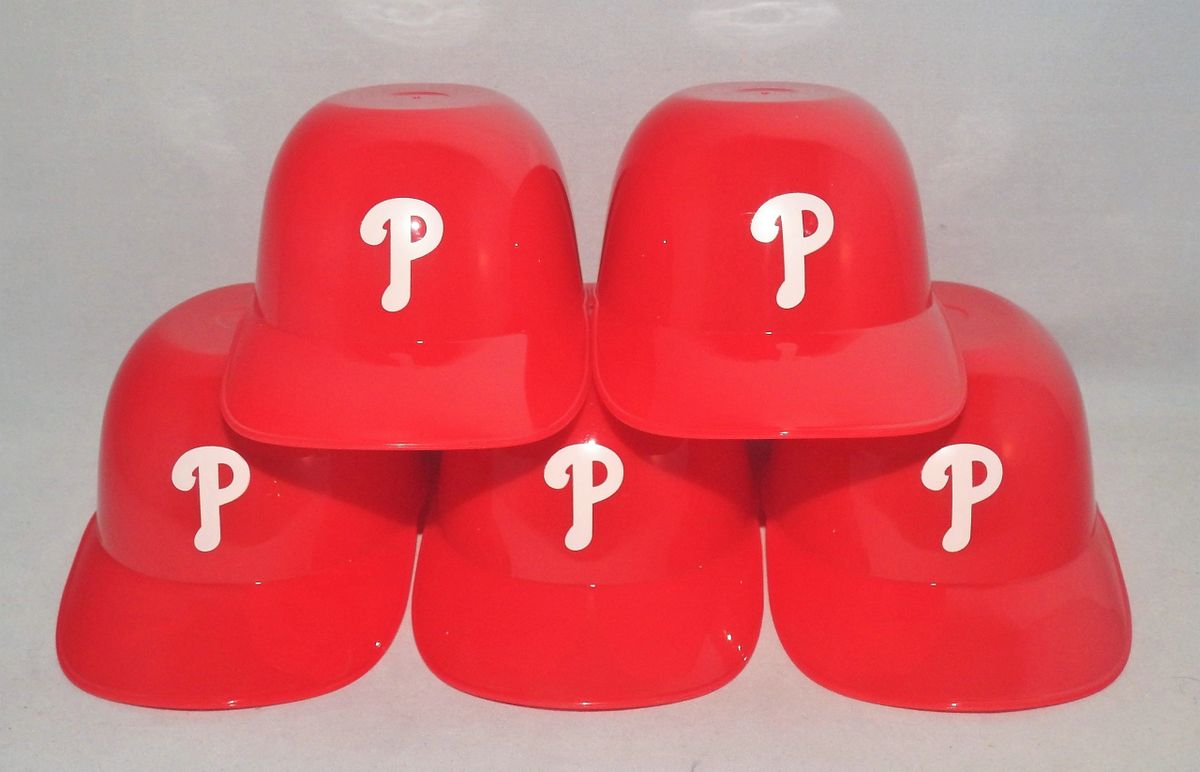 (5) Philadelphia Phillies Ice Cream Sundae Helmets (free shipping)