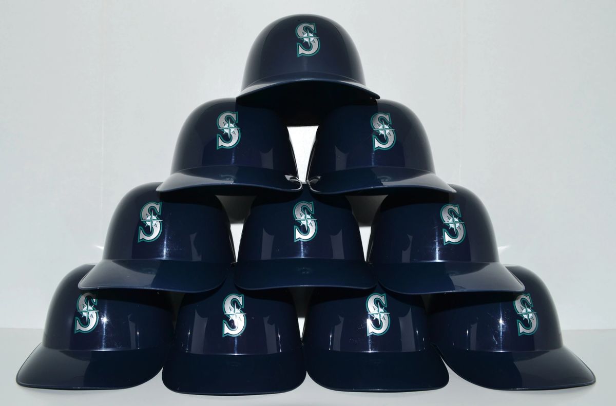 (10) Seattle Mariners Ice Cream Sundae Helmets (free shipping)