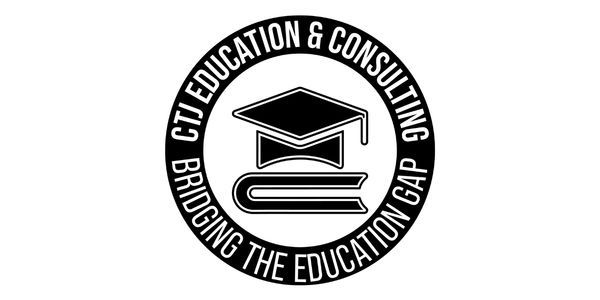 Logo of CTL Education &amp; Consulting with a graduation cap and book.