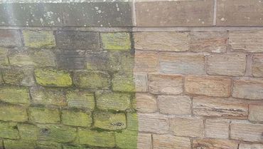 pressure washing services, jet washing services, exterior building cleaning, wall cleaning, stone wa