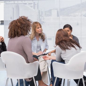 Group therapy meeting