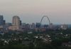 St. Louis skyline from the top of the Compton Hill Water Tower